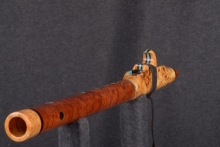 Yellow Cedar Burl Native American Flute, Minor, Mid A-4, #T6G (4)